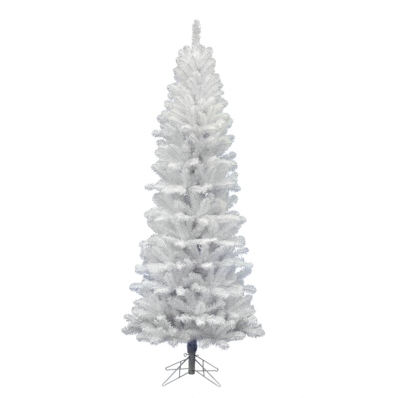 The Holiday Aisle Artificial Pine Christmas Tree Reviews Wayfair   Artificial Pine Christmas Tree 